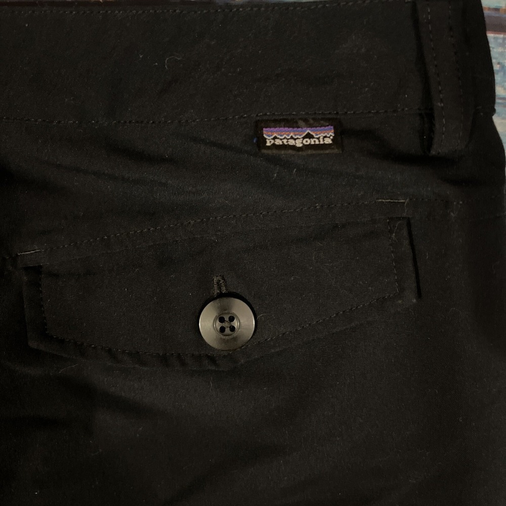 PATAGONIA pants Womens size 6 black lightweight 28 Inseam - Picture 7 of 7